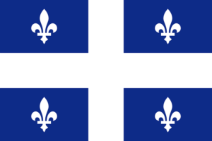 bandera de Quebec